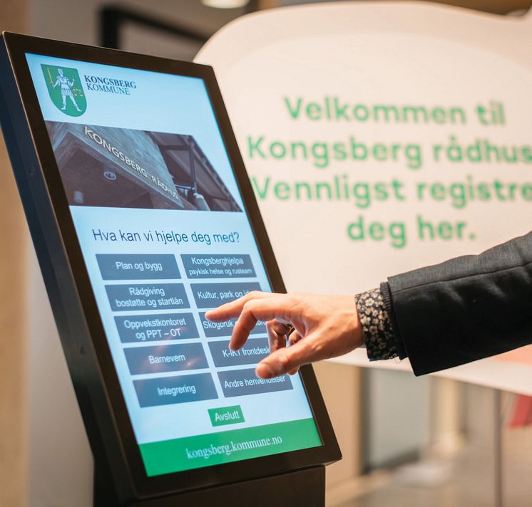 Procon Digital KommuneVert på Kongsberg rådhus