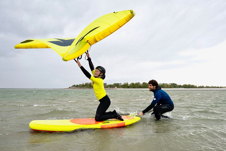 Wingsurfen auf Fehmarn