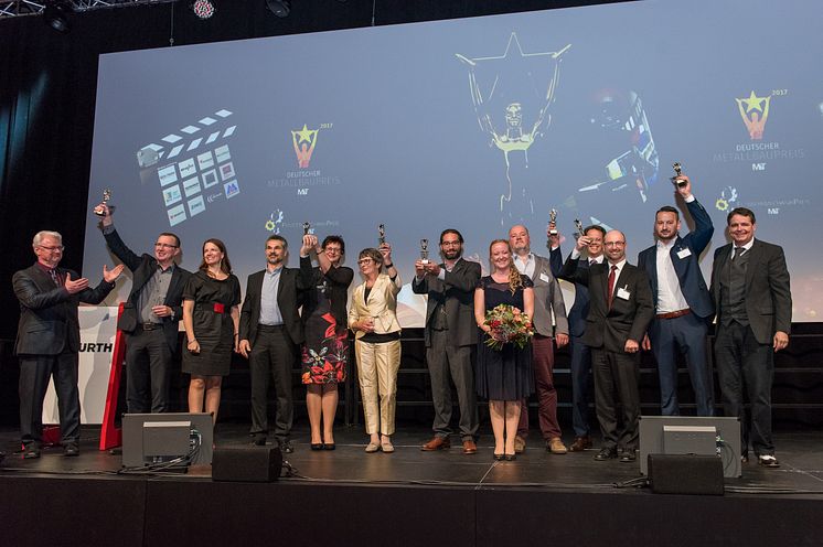 Deutscher Metallbaupreis und Feinwerkmechanikpreis  - die Gewinner 2017 