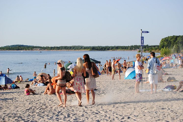 Strandspaziergang am Cospudener See  - Foto: Andreas Schmidt