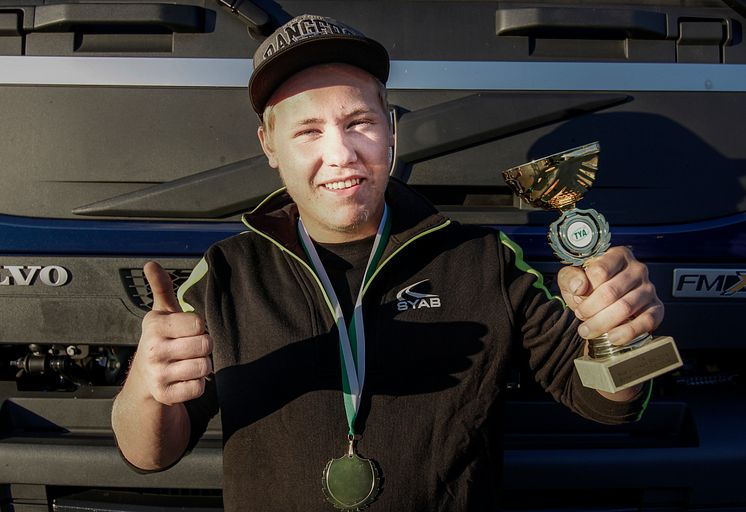 Felix Karlson från Hultsfred vinnare i kvaltävlingen till Yrkes-SM i Söderhamn