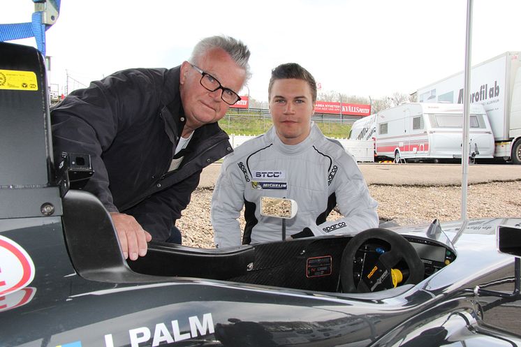 Torsten och Jacob Palm. Foto: Jerker Johansson/STCC