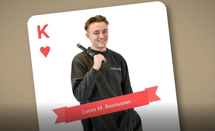 Lucas Rasmussen, lastvognsmekaniker