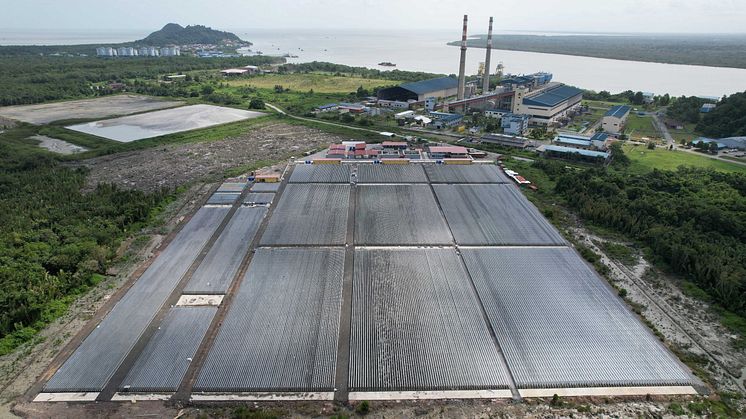 NGK_Algae cultivation facility constructed in Malaysia (provided by Chitose Laboratory Corp.)