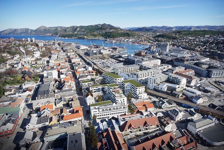 Langgatakvartalene i Sandnes - LINK arkitektur