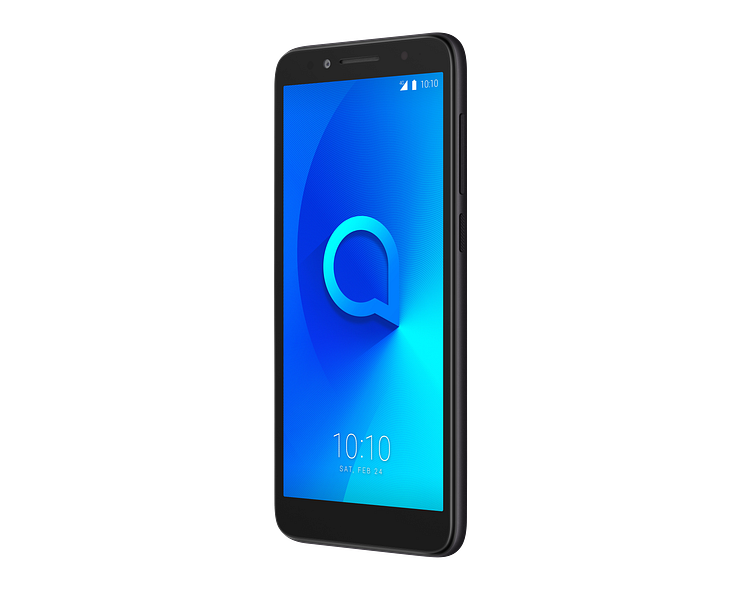 Alcatel 1X_Dark Gray (Suede)_Front Right