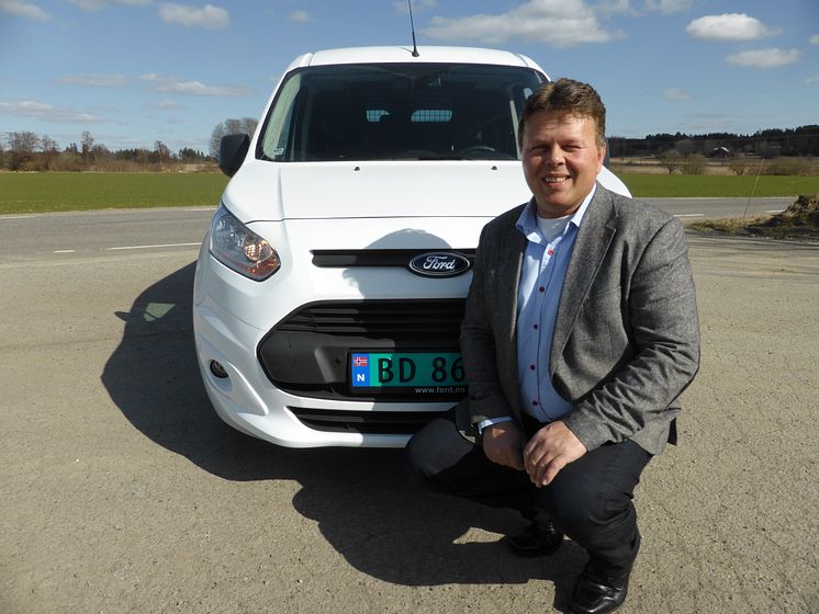 Johnny Løvli ny salgssjef for nyttekjøretøy hos Ford Motor Norge