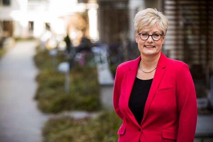 Marie Linder, förbundsordförande Hyresgästföreningen