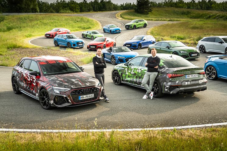 Audi Sport produktportefølje - Sebastian Grams, Managing Director, og Rolf Michl, Head of Sales and Marketing