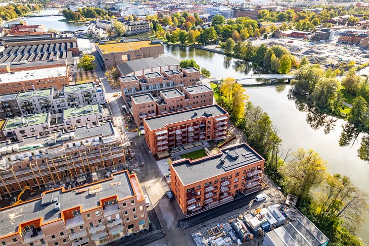 Brf Åtråket flygfoto