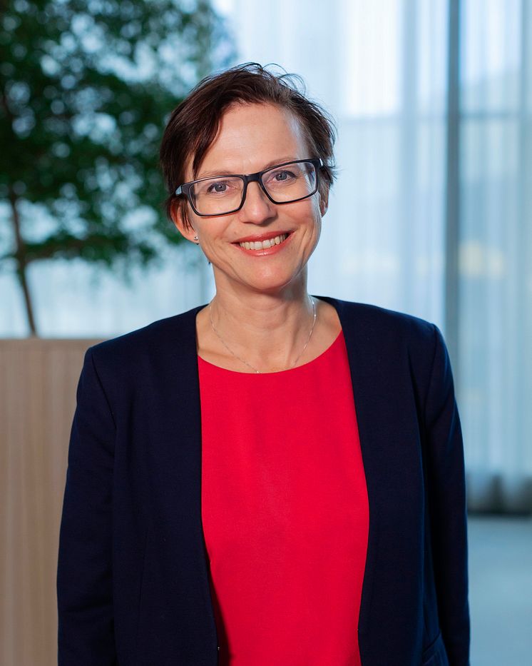 Helena Norrman, Marknads- och kommunikationsdirektör, Ericsson.