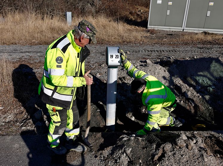 Laddstolpar anläggs hos Swecon