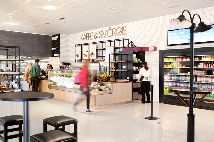 Ny Food Court invigs på Göteborg Landvetter Airport