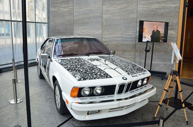 BMW Art Car Nr. 6 - Robert Rauschenberg 