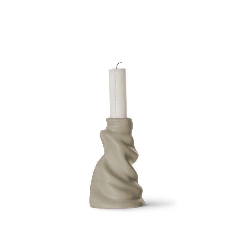 CANDLE HOLDER SOFT ICE CREAM M beige - ByOn SS21