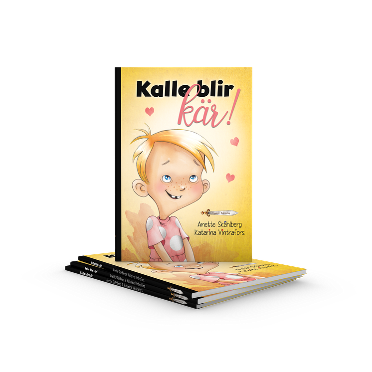 Kalle blir kär! – omslag 3D transparent