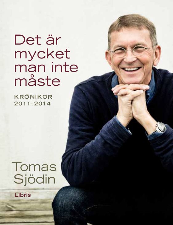 Omslagsbild: Det är mycket man inte måste, Tomas Sjödin