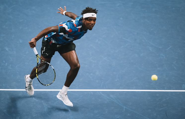 Elias Ymer at the BNP Paribas Nordic Open 2023