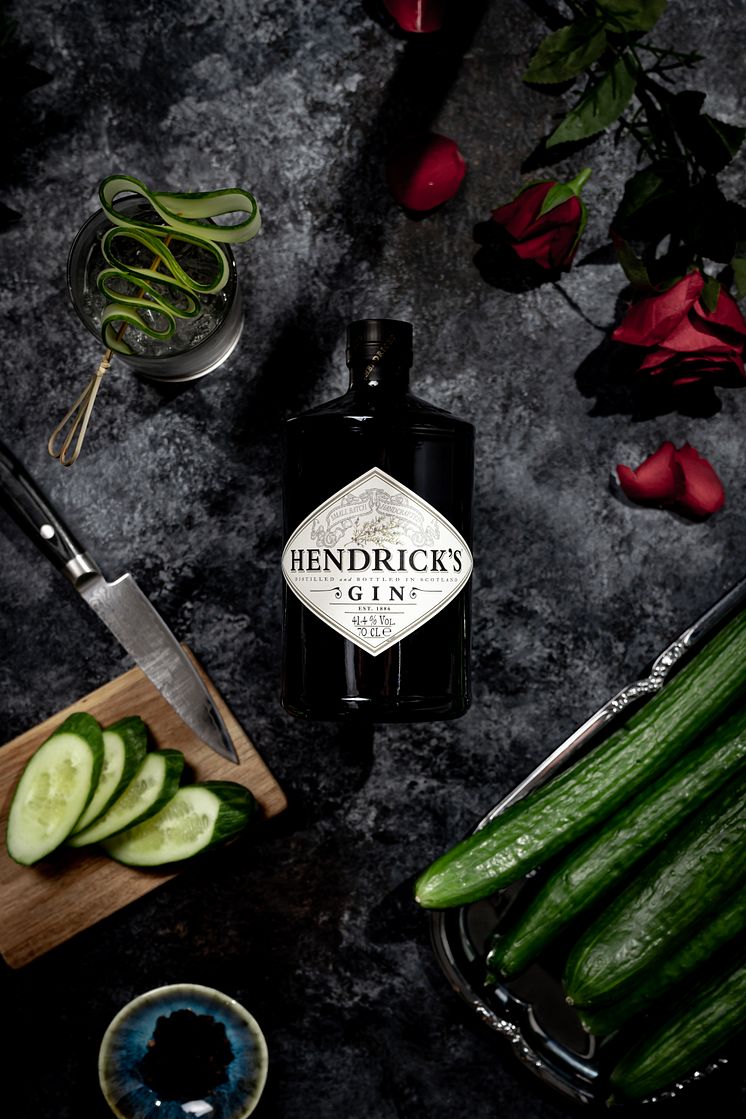 Hendrick's Gin rak