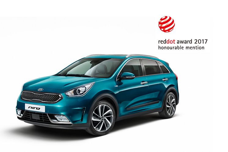 Kia Niro får Red Dot designpris