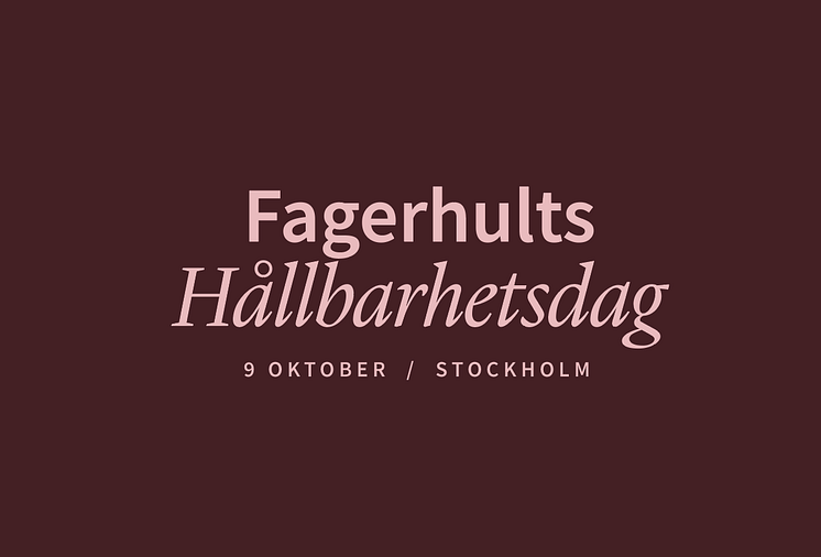 Hållbarhetsdagen Stockholm