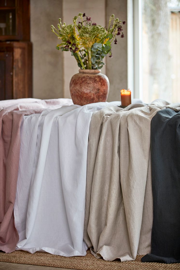 917621, 917620  Table Cloths Linen Blend A23