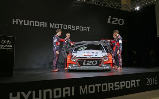 New Generation Hyundai i20 WRC avtäckning