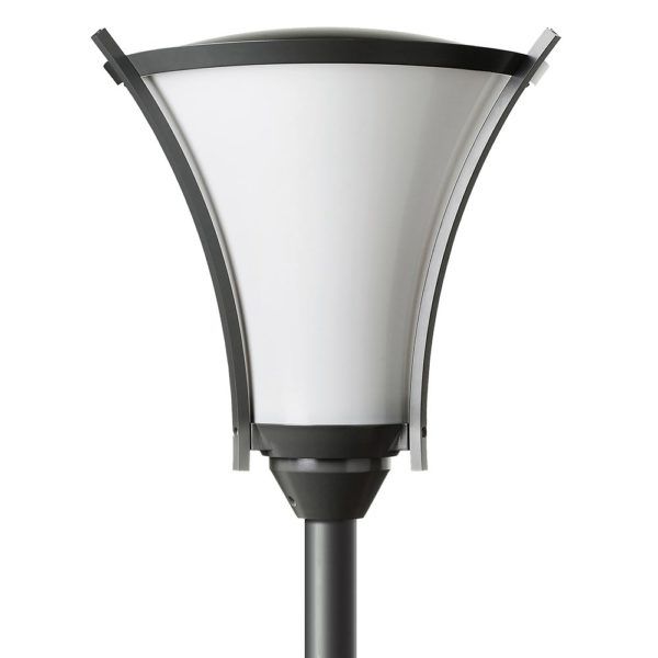 DEFA-Athene-Park-opal-LED-pole-mounted-utendørsbelysning-600x600
