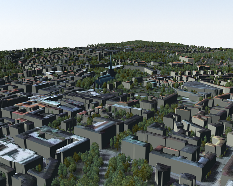 FORAN Remote Sensing hjälper Linköping med karttjänst i 3D