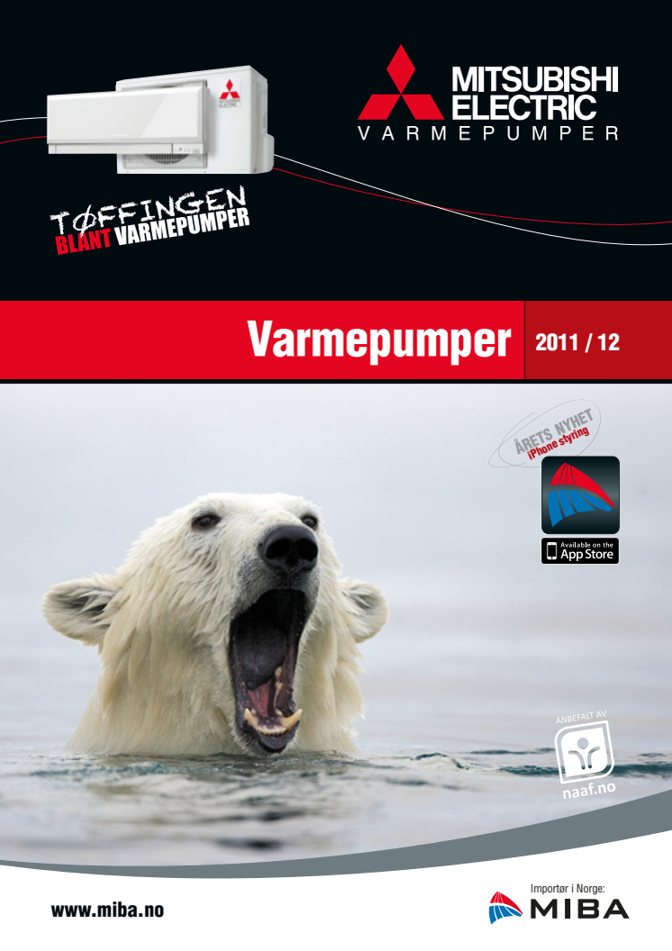 Brosjyre Luft til luft varmepumper 2012