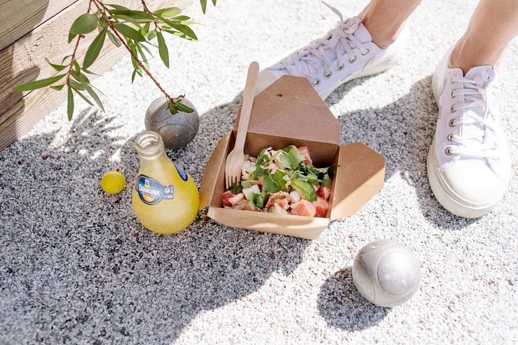 Court Food-ceviche  & boule