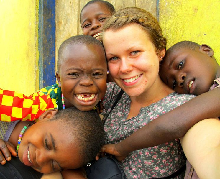 Susanna i Ghana och Together as One