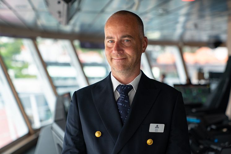 Martin Iversen, captain on Havila Pollux