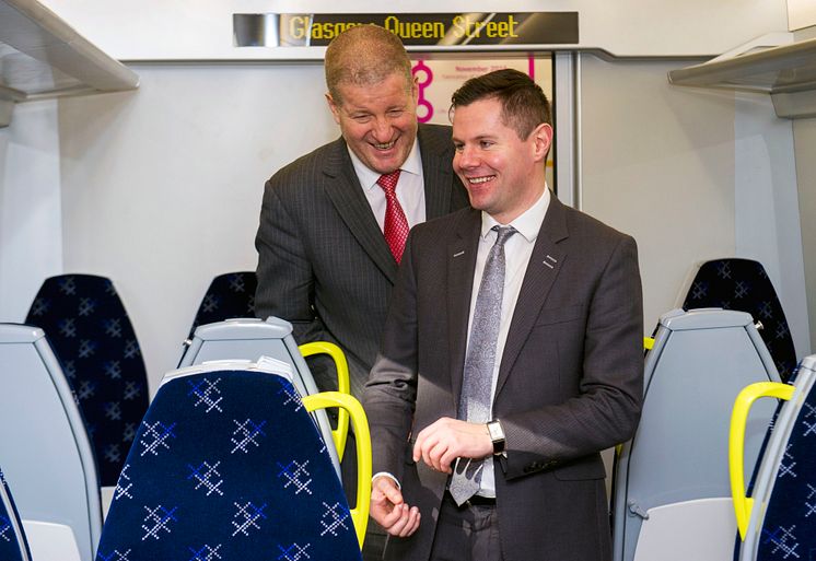 AbellioScotrail - Faster, Longer, Greener ‘train’ unveiled at Edinburgh Waverley