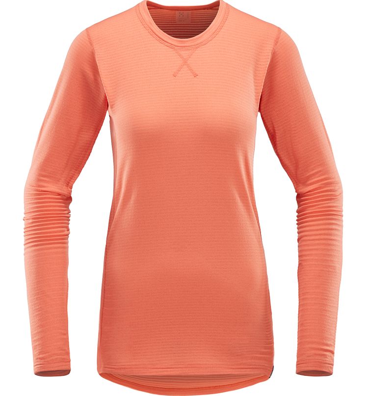 L.I.M MID ROUNDNECK WOMEN_coral-pink