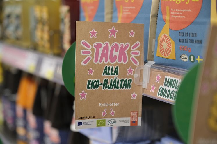 Nudging Organic – Tack alla eko-hjältar