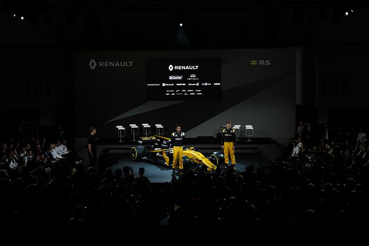 Renault F1 lansering i London