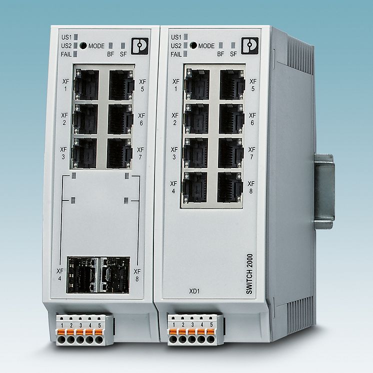 Nye switche til Profinet applikationer