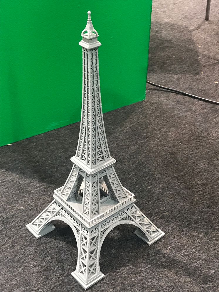 3D-printed Eiffel Tower