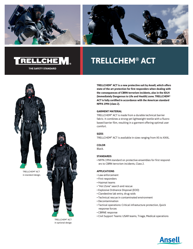 TRELLCHEM® ACT – Product Data Sheet