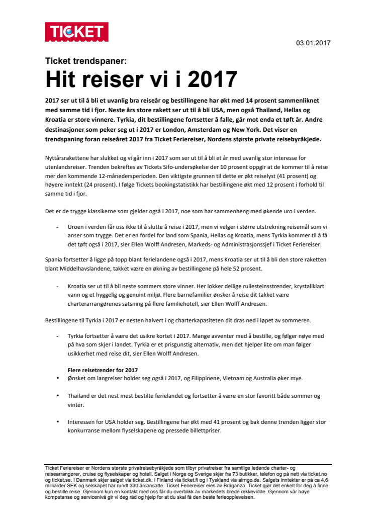 Hit reiser vi i 2017