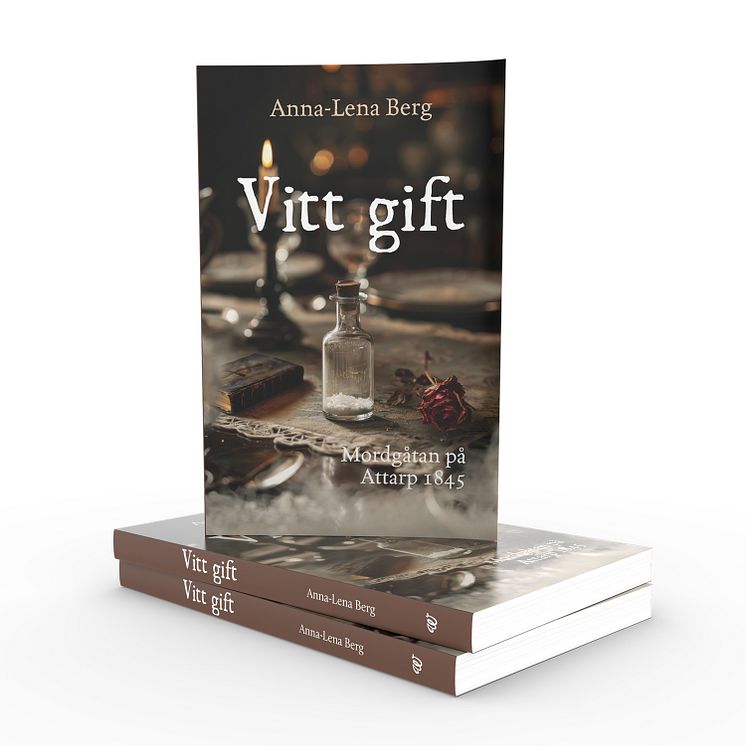 Vitt gift omslag 3D
