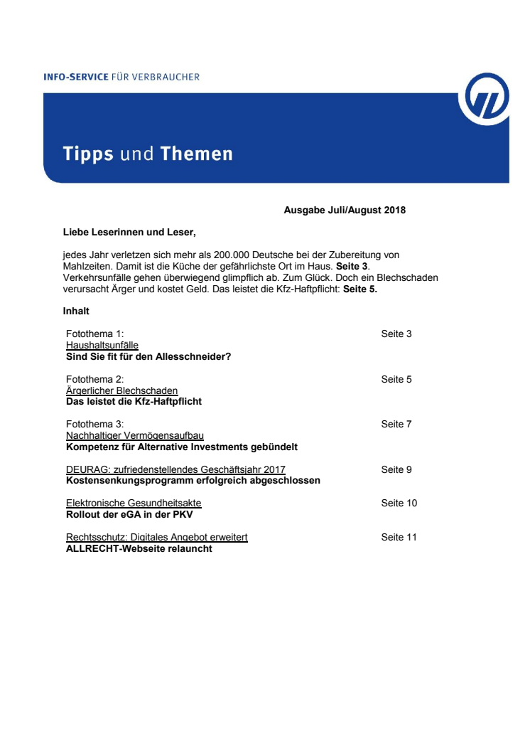 Tipps und Themen 7/8-2018