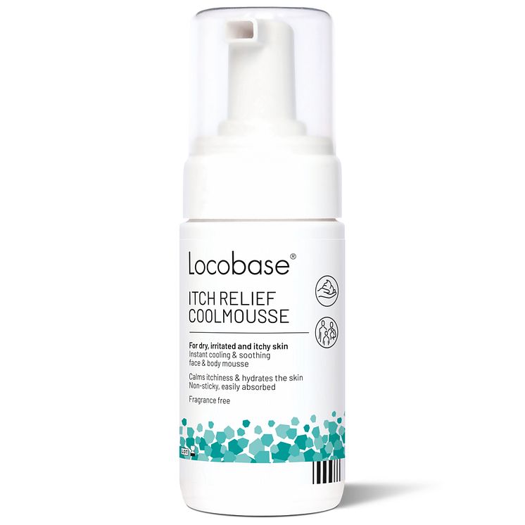 Locobase Itch Relief Coolmousse 100 ml_pumpflaska