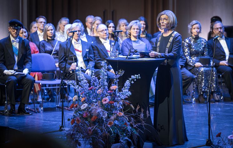 Akademiska Högtiden 2023, Birgitta Bergvall-Kåreborn, rektor vid Luleå tekniska universitet