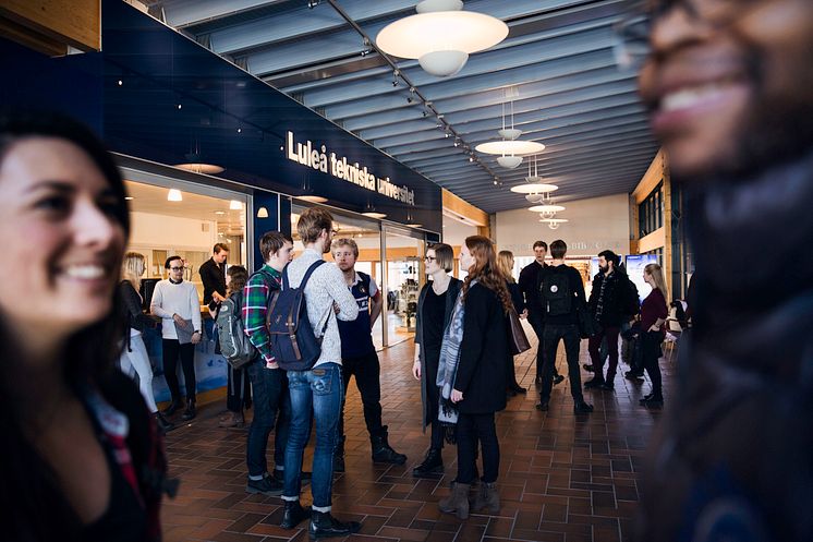 Studenter vid Luleå tekniska universitet