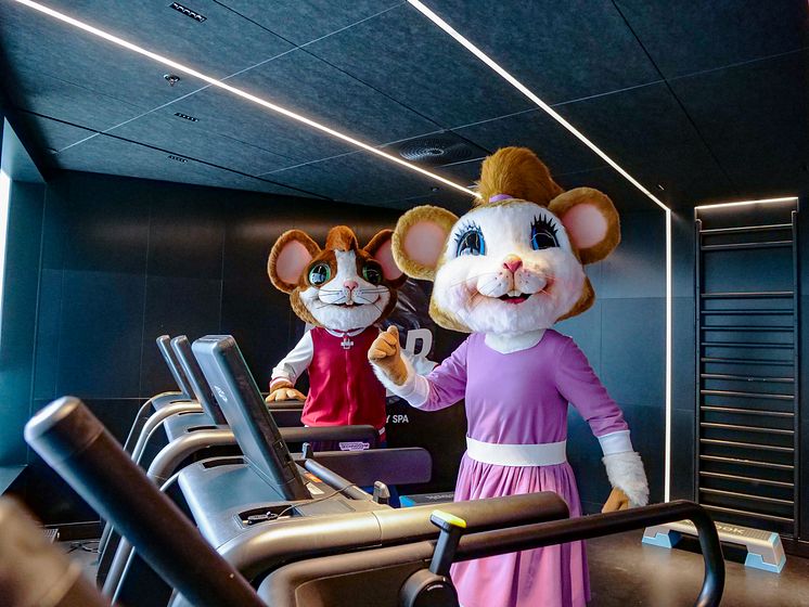 Clarion Hotel Sign - Musse & Helium - Gym
