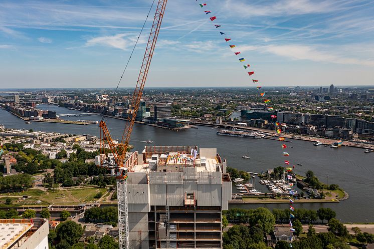 Aussicht vom Maritim Hotel Amsterdam