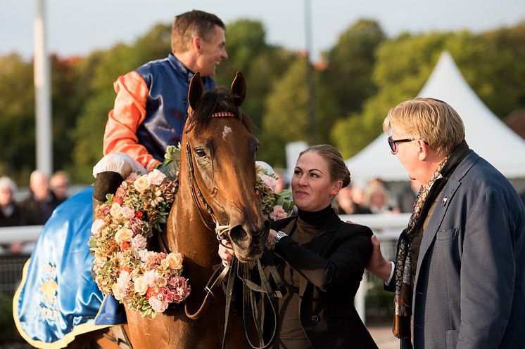 Per-Anders Gråberg och Dorcia vann Stockholm Cup 2017