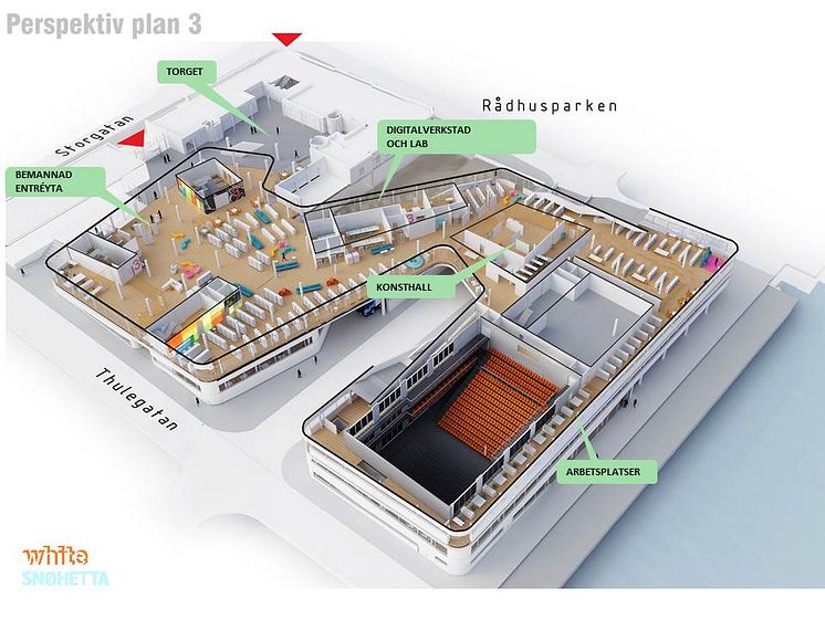 Perspektiv plan 3, Kulturväven